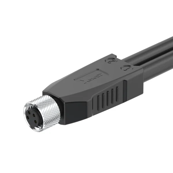 M8 Connector A/B-Code 4Pin Female Molded 1-to-2 Splitter Plug - Sensors, Actuators, Signal Distribution