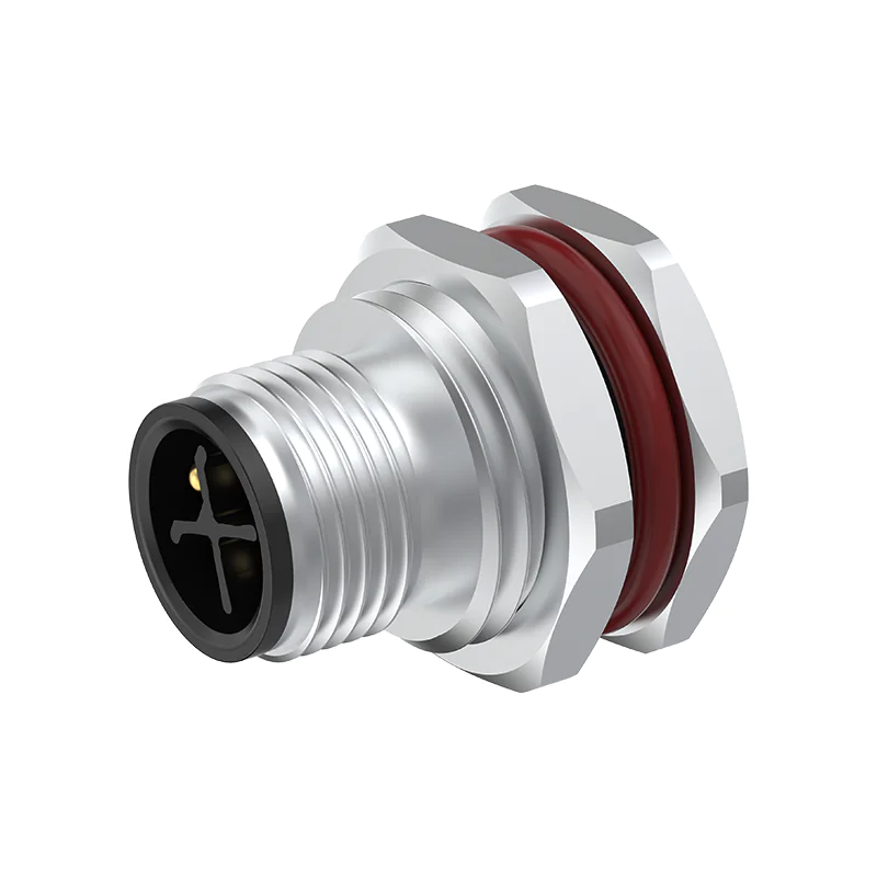 m12 s 4pin Front-lock socket