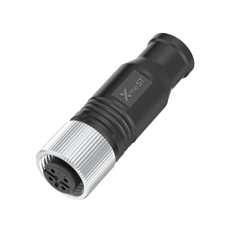 M12 Connector C-Code 4Pin Terminating Resistor, Female, 120Ω for CAN/DeviceNet, IP68 - Image 2