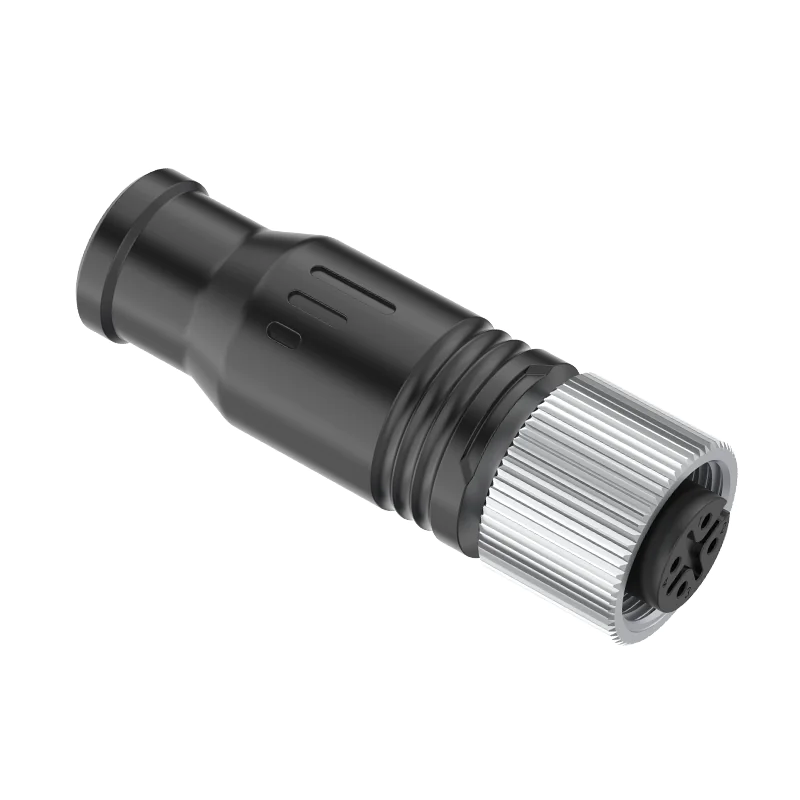 M12 Connector C-Code 4Pin Terminating Resistor, Female, 120Ω for CAN/DeviceNet, IP68 - Image 3