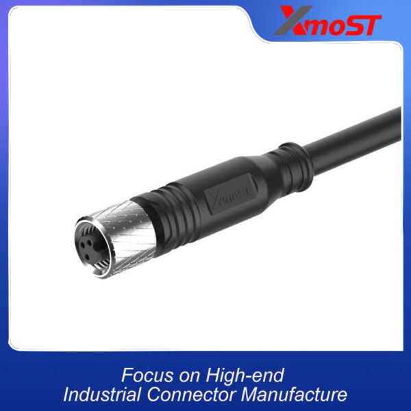 xmost-m5-3-pole-female-connector-knurled-nut