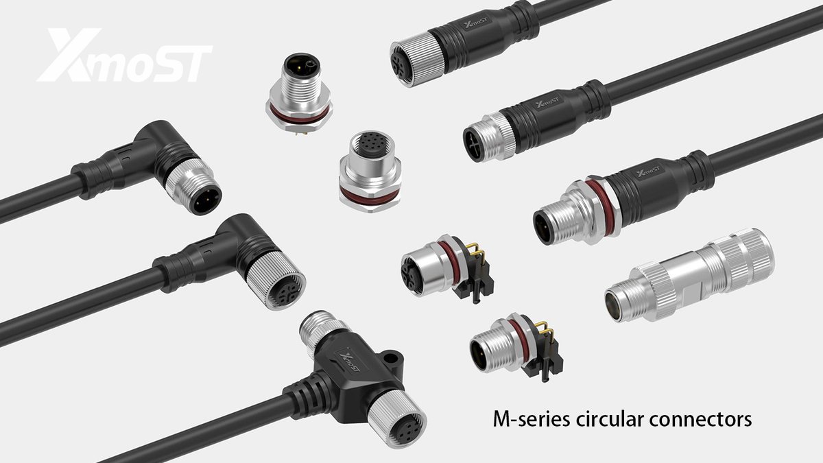 xmost m-series circular connectors