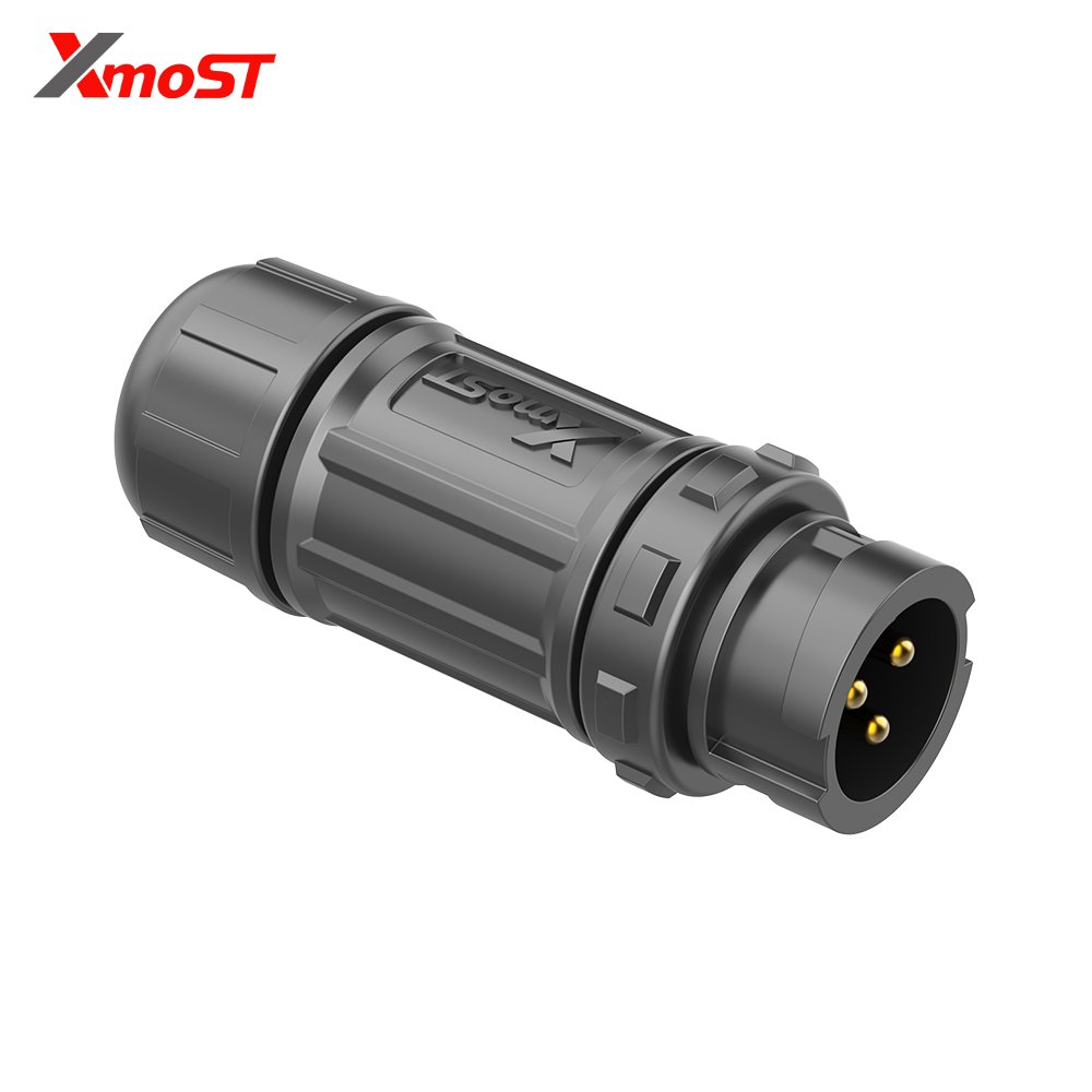 M12 3-Pin Female Assembly Straight Mating Socket – Field Installable, Threaded Coupling, IP67 M12 3-Pin Female Assembly Straight Mating Socket – Field Installable, Threaded Coupling, IP67 - Image 2