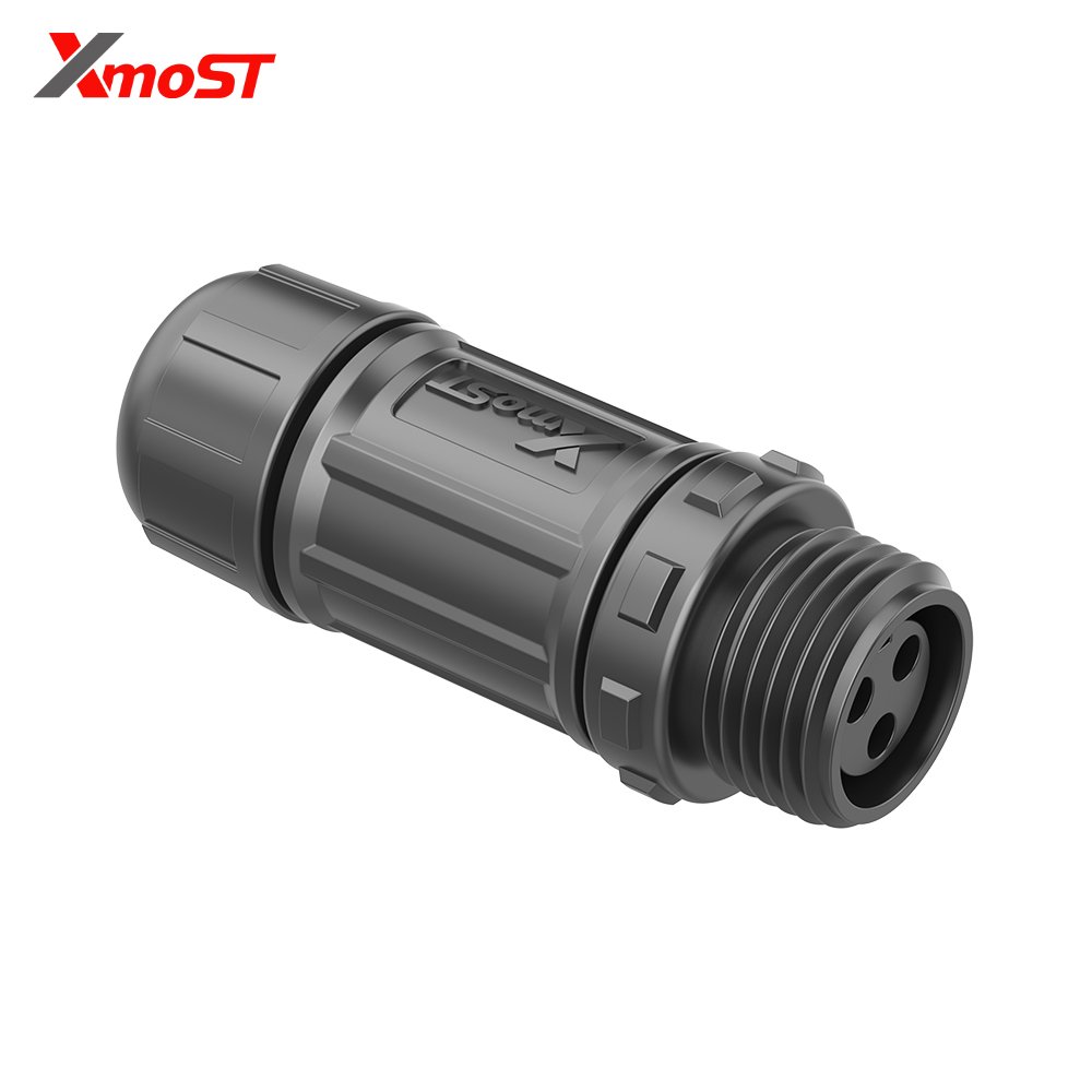 M12 3-Pin Female Assembly Straight Mating Socket – Threaded Coupling, Field Installable, IP67 M12 3-Pin Female Assembly Straight Mating Socket – Threaded Coupling, Field Installable, IP67 - Image 2