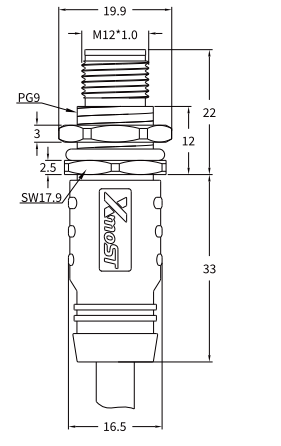 M12 Y-Coded Male Panel-Mount CAT5e Shielded Hybrid Ethernet Connector M12 Y-Coded Male Panel-Mount CAT5e Shielded Hybrid Ethernet Connector