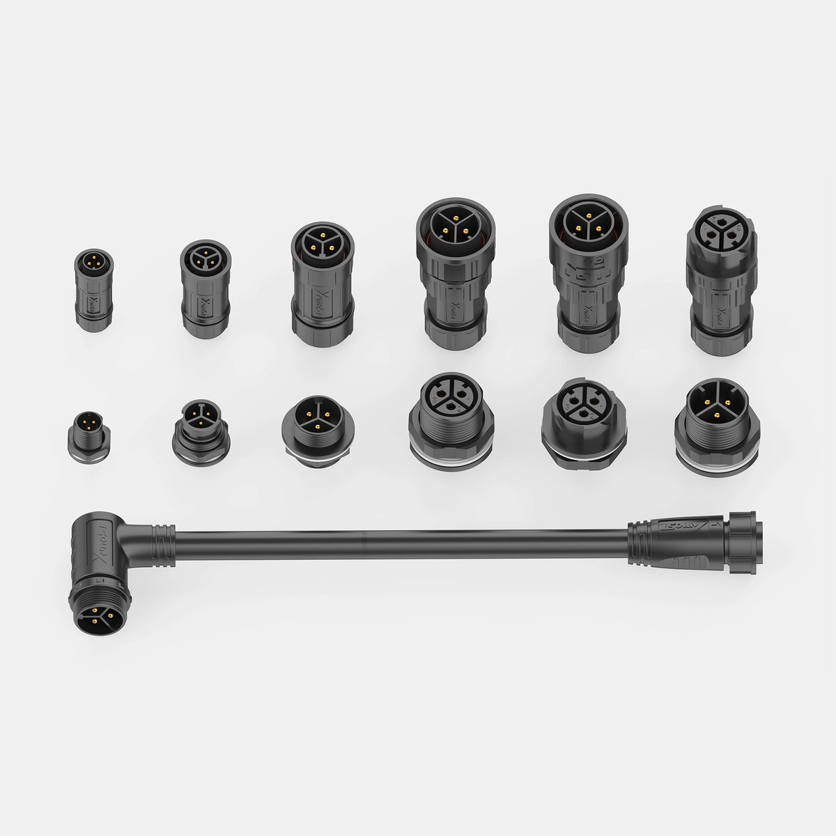 XMOST M16 circular connectors