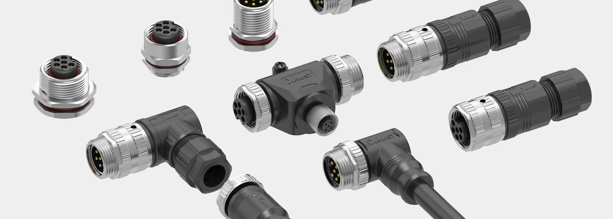 XMOST M23 circular connectors
